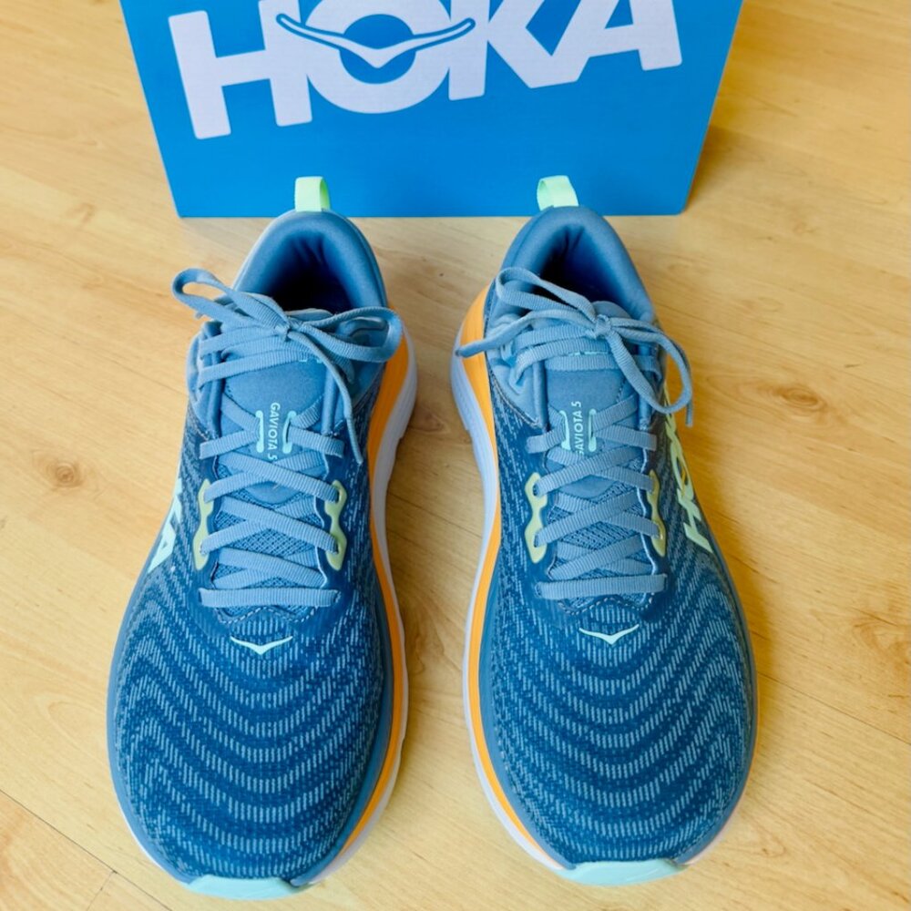 Hoka Gaviota 5 Men's Running Shoe 9.5 Regular WIdth "Shadow/Dusk"